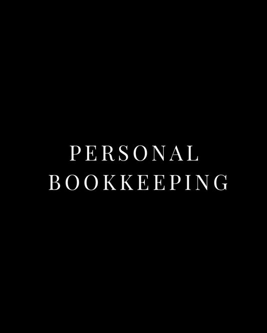 Personal Bookkeeping